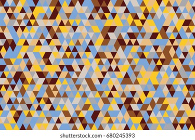 Abstract background of geometric shapes. Geometric a mosaic of triangles