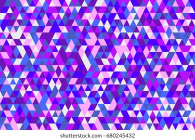 Abstract background of geometric shapes. Geometric a mosaic of triangles