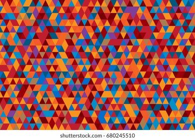 Abstract background of geometric shapes. Geometric a mosaic of triangles
