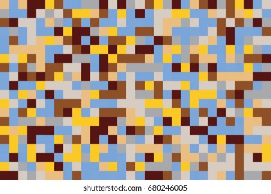 Abstract background of geometric shapes. Geometric mosaic of squares
