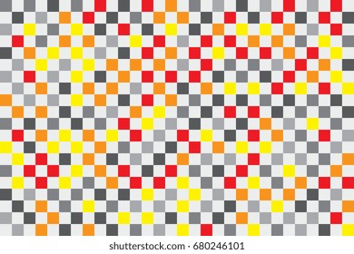 Abstract background of geometric shapes. Geometric mosaic of squares