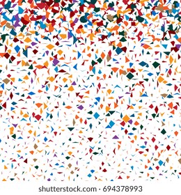 Abstract background of geometric shapes. Mosaic background. Vector illustration