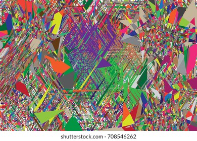 Abstract background of geometric shapes. Geometric mosaic