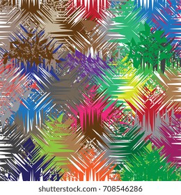 Abstract background of geometric shapes. Geometric mosaic