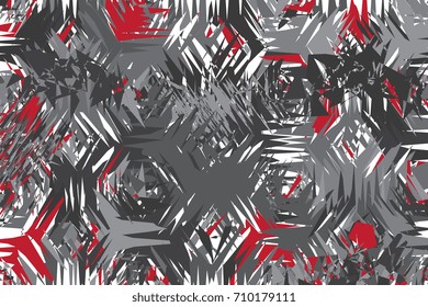 Abstract background of geometric shapes. Geometric mosaic