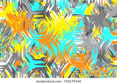 Abstract background of geometric shapes. Geometric mosaic