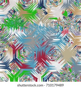 Abstract background of geometric shapes. Geometric mosaic