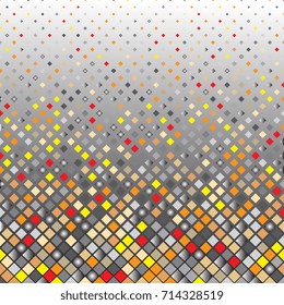 Abstract background of geometric shapes. Geometric mosaic of squares