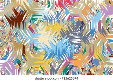 Abstract background of geometric shapes. Geometric mosaic