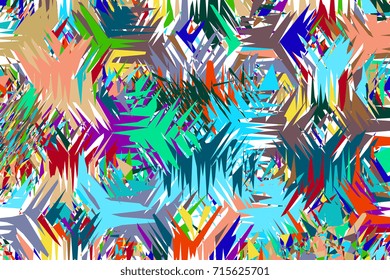 Abstract background of geometric shapes. Geometric mosaic