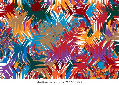 Abstract background of geometric shapes. Geometric mosaic