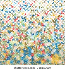 Abstract background of geometric shapes. Geometric mosaic