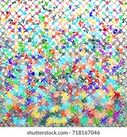 Abstract background of geometric shapes. Geometric mosaic