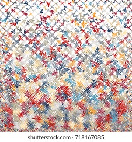 Abstract background of geometric shapes. Geometric mosaic