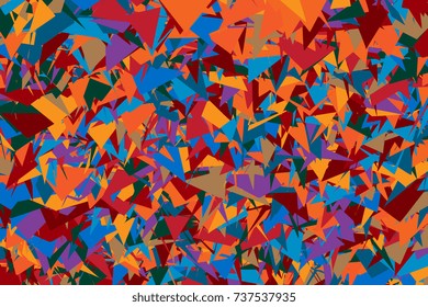 Abstract background of geometric shapes. Geometric mosaic