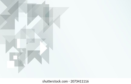 Abstract background with geometric shapes in muted deep colors for text placement.