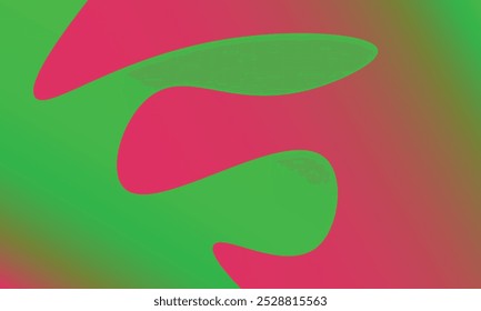 Abstract background with geometric shapes and pink-green gradient. Perfect for websites, social media, advertising, and modern presentation design