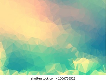 Abstract Background of geometric shapes. Polygonal Mosaic Background, Low Poly Style, Retro triangle background. Colorful mosaic pattern. Vector illustration, Business Design Templates