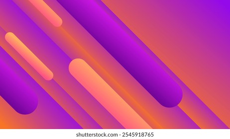 FONDO Abstractas CON FORMAS GEOMÉTRICAS MALLA DE GRADIENTE NARANJA PÚRPURA LÍQUIDO LISO DISEÑO COLORIDO PLANTILLA DE VECTOR BUENO PARA EL SITIO WEB MODERNO, FONDO DE PANTALLA, DISEÑO DE CUBIERTA 