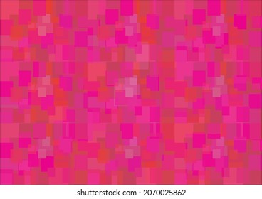 abstract background of geometric shapes in red tones