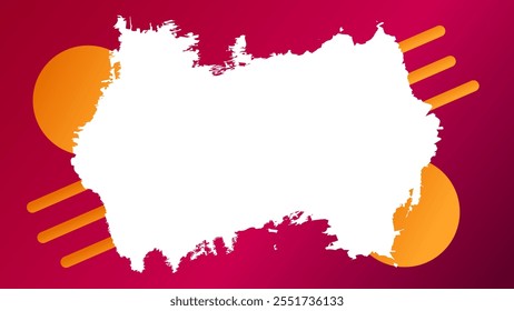 ABSTRACT BACKGROUND WITH GEOMETRIC SHAPES RED ORANGE GRADIENT MESH SMOOTH LIQUID COLORFUL ROUGH DESIGN VECTOR TEMPLATE GOOD FOR MODERN WEBSITE, WALLPAPER, COVER DESIGN 
