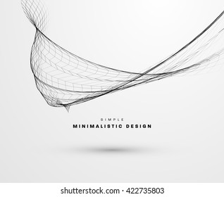 Arrière-Plan Abstrait. Formes géométriques pour la conception Techno. Vector Wave for Presentation, Annual Reports, Brochures, Brochures, Brochures, Affiches, Cartes de visite et documents Page de couverture