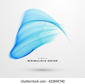 Abstract Background. Geometric Shapes for Techno Design. Vector Wave for Presentation, Annual Reports, Brochures, Leaflets, Posters, Business Cards and Documents Cover Pages Design