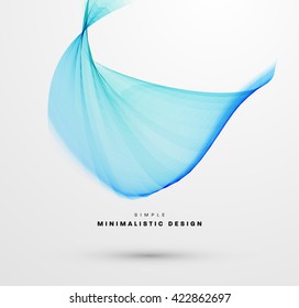 Abstract Background. Geometric Shapes for Techno Design. Vector Wave for Presentation, Annual Reports, Brochures, Leaflets, Posters, Business Cards and Documents Cover Pages Design