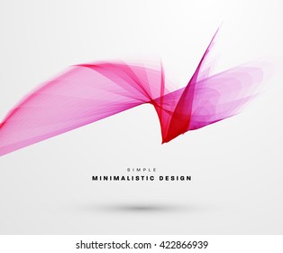 Abstract Background. Geometric Shapes for Techno Design. Vector Wave for Presentation, Annual Reports, Brochures, Leaflets, Posters, Business Cards and Documents Cover Pages Design