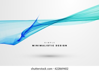 Abstract Background. Geometric Shapes for Techno Design. Vector Wave for Presentation, Annual Reports, Brochures, Leaflets, Posters, Business Cards and Documents Cover Pages Design