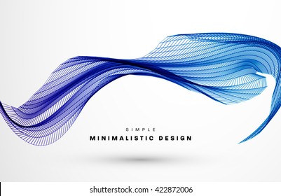 Antecedentes abstractos. Formas geométricas para el diseño técnico. Ola vectorial para presentación, informes anuales, folletos, folletos, pósters, tarjetas de presentación y documentos Diseño de portadas