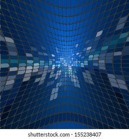 Abstract background with geometric shapes. Triangle colorful mosaic backdrop.