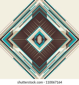 Abstract background with geometric shapes. Vector illustration.