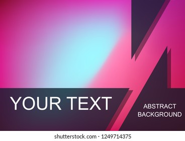 Abstract background with geometric shapes. Vector illustration.