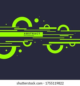 Fondo abstracto con formas geométricas. Plantilla de vectores para el diseño.