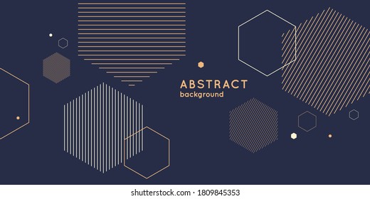 Fondo abstracto con formas geométricas. Plantilla de vectores para el diseño.