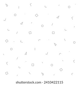 Abstract background from geometric shapes. Vector flat style, shop illustration isolated on white background. ESP 10.