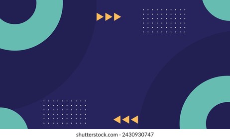 Abstract background with geometric shapes. Vector illustration in flat design style.