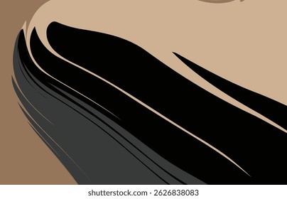 Abstract background with geometric shapes. Vector illustration in flat style. Design element for poster, card, banner, flyer.