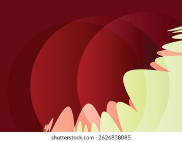 Abstract background with geometric shapes. Vector illustration in flat style. Design element for poster, card, banner, flyer.