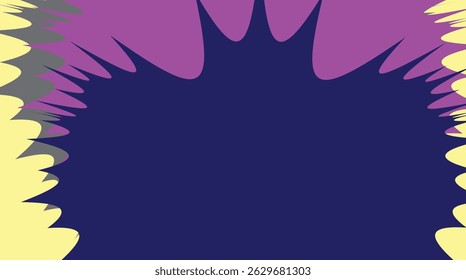 Abstract background with geometric shapes. Vector illustration in flat style. Design element for poster, card, banner, flyer.