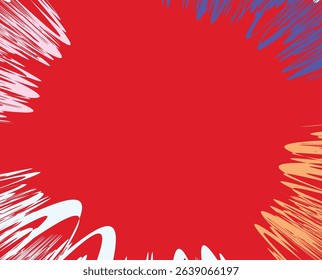 Abstract background with geometric shapes. Vector illustration in flat style. Design element for poster, card, banner, flyer.