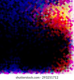 Abstract background of geometric shapes. Vector illustration. EPS10