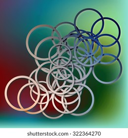 Abstract background. Background with geometric shapes. Vector illustration