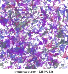 Abstract background of geometric shapes. Vector illustration. EPS10