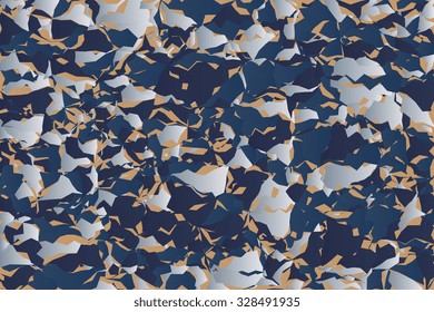 Abstract background of geometric shapes. Vector illustration