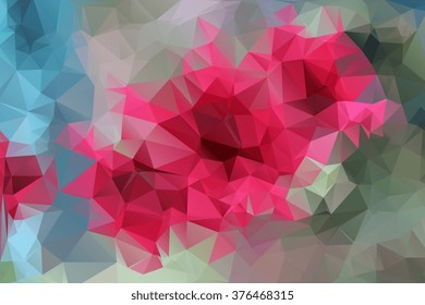 Abstract background of geometric shapes. Vector illustration