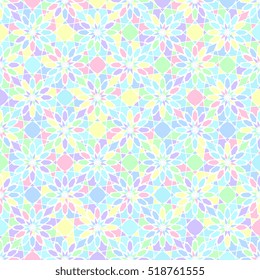 Abstract background of geometric shapes. Vector pattern
