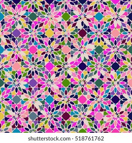 Abstract background of geometric shapes. Vector pattern