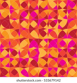 Abstract background of geometric shapes. Vector illustration